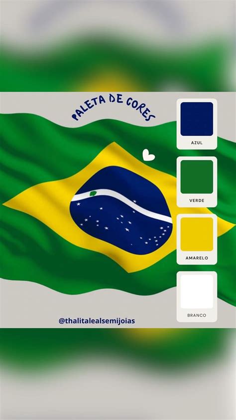 Paleta De Cores Da Bandeira Do Brasil E Seus Significados Lockscreen Incoming Call