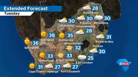 Would you like to add this location to your favourites? eNCA on Twitter: "Missed the weather forecast for tomorrow ...