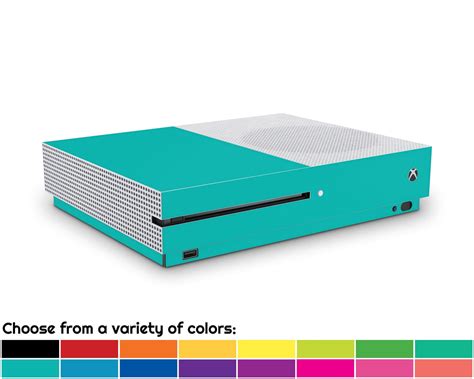 Classic Solid Color Xbox One S Skin Choose Your Color Stickybunny