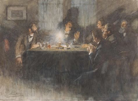 Six Men Sitting Around A Table Vangoyourself