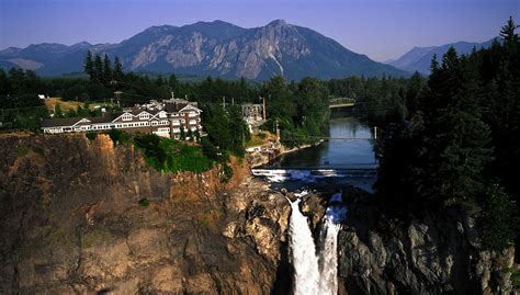 Snoqualmie Falls Washington Flexible Fridge Magnet Salish Lodge