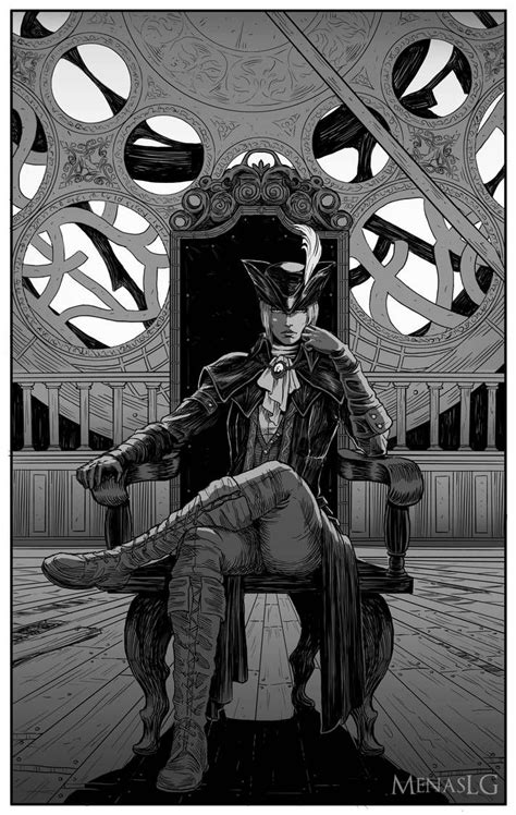 Bloodborne Lady Maria Of The Astral Clocktower By Menaslg Bloodborne