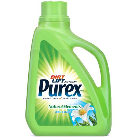 Purex Liquid Laundry Detergent Natural Elements Linen And Lilies 75