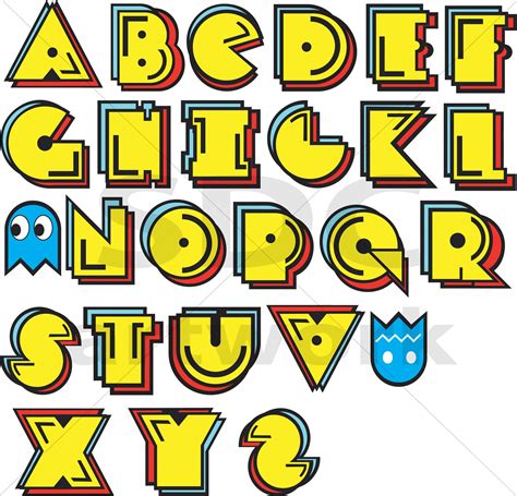 this item is unavailable etsy lettering alphabet arcade pacman