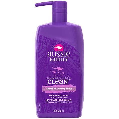 Aussie Aussomely Clean Shampoo, 29.2 fl oz - Beauty - Hair ...