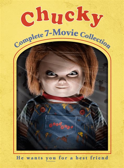 Chucky Complete 7 Movie Collection Dvd