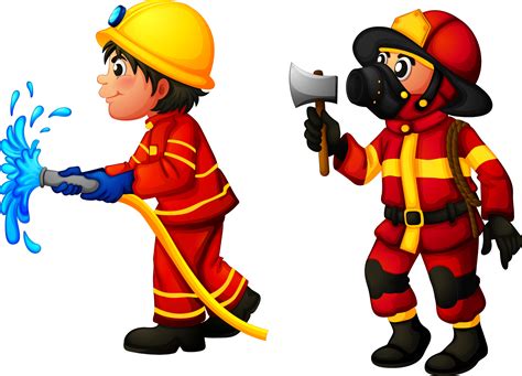 Firefighter Fireman Clipart Animation Firemen Free Clipart Image Gambaran