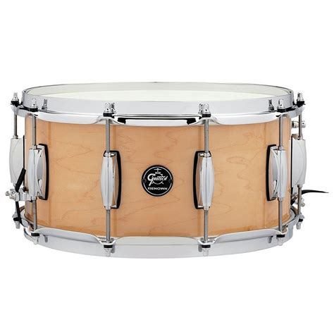 Gretsch Drums Renown Maple 14 X 65 Gloss Natural Snare Drum Snare Drum