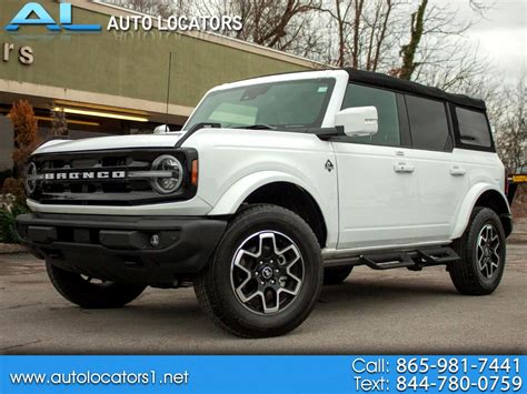Used 2022 Ford Bronco Outer Banks 4 Door 4x4 For Sale In Louisville Tn