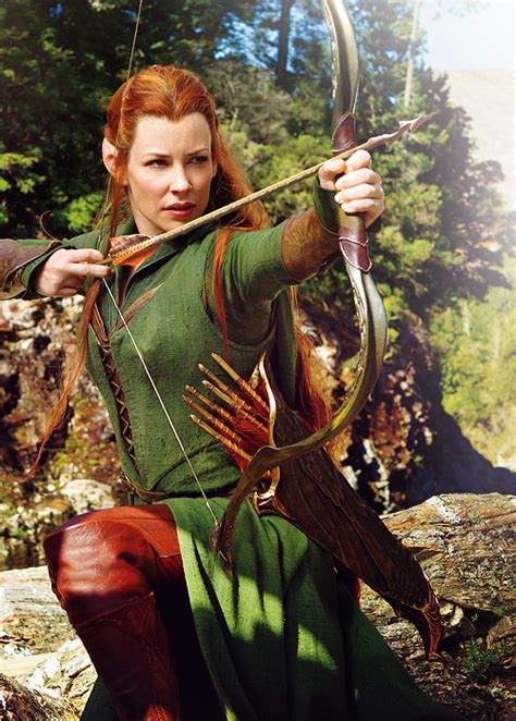First Look At Tauriel In The Hobbit The Desolation Of Smaug