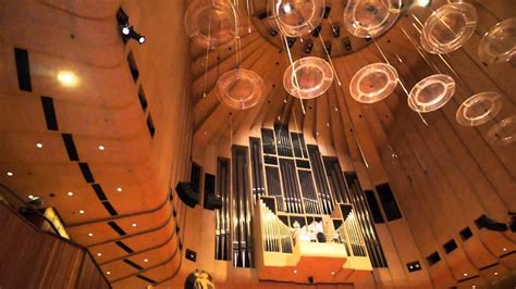 Organ In The Sydney Opera House Concert Hall Youtube
