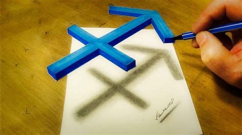 All in all, they're not exactly the most willing to commit. How to Draw Zodiac Symbol Sagittarius - Drawing 3D ...