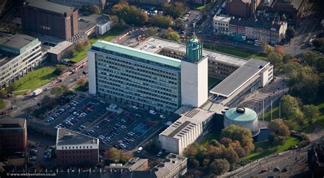Newcastle Civic Centre From The Air Aerial Photographs Of Great