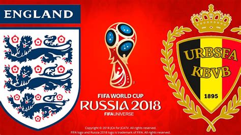 England Vs Belgium Fifa World Cup Russia 2018 Pes 2018 Youtube