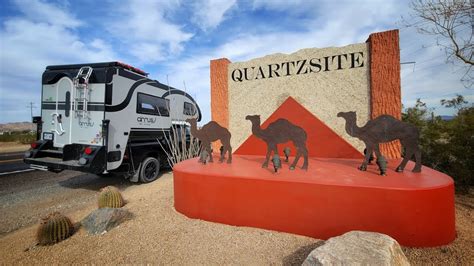 Truck Camper Adventure Rally 2023 Quartzsite Arizona Youtube
