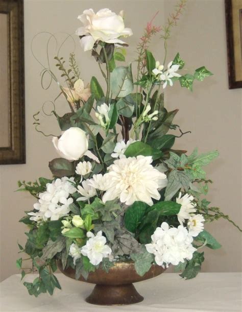 Anasilkflowers Pictures Silk Flowers White Arrangementsand