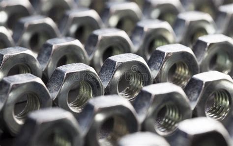 Steel Fasteners Bolt Nuts Stock Photo Image Of Level 223228546