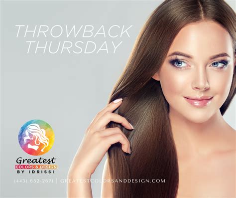 Throwback Thursday Great Hair Hairstyle Beauty