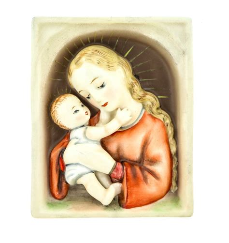 Goebel M.J. Hummel Madonna Plaque -- Antique Price Guide Details Page