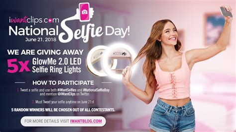 Iwantclips Newest Contest Celebrates National Selfie Day