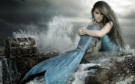 Real Mermaid Wallpapers Top Free Real Mermaid Backgrounds