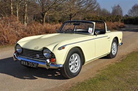 1968 Triumph Tr250 With Surrey Top Sold Car And Classic