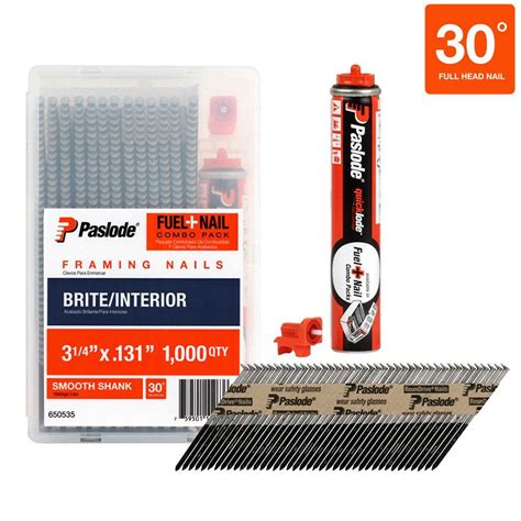 This is a video of my 2nd fix paslode nail gun. Paslode 3-1/4 in. x 0.131-Gauge Brite Smooth Shank FUEL ...