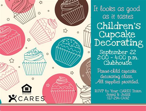 Cupcake flyer templates free magdalene project org. Kids Pool Party Flyer | Template PSD | Cupcake decorating ...