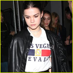 Maia Mitchell Dines Out With BFF Alycia Debnam Carey In LA Alycia Debnam Carey Maia Mitchell