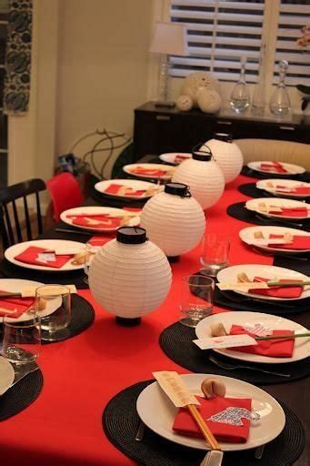 Dinner Party Decorations Dinner Themes Decoration Table Chinese Birthday Japanese Birthday