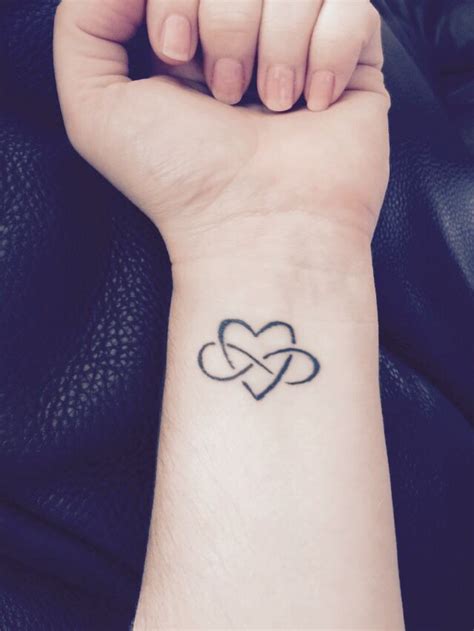 Heart And Infinity Symbol Tattoos