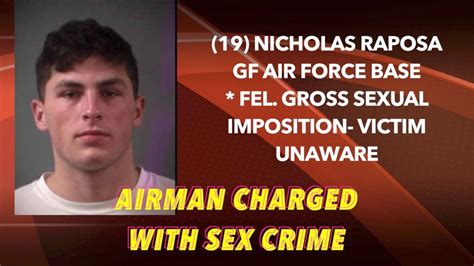 Grand Forks Airman Charged With Sex Crime Youtube
