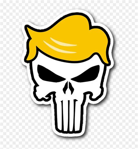 Download Trump Punisher Sticker Trump Punisher Svg Clipart 1321445