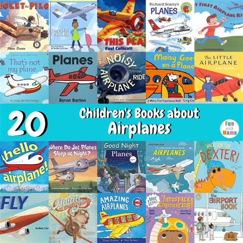 20 Childrens Books About Airplanes Toddler Books Preschool Books