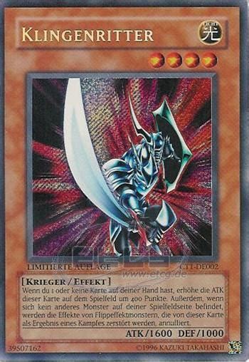 Klingenritter Yugioh Karte Blade Knight Yugioh Card Collectible Tins