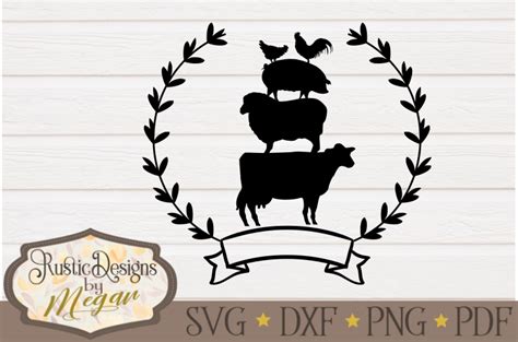 Farmhouse Svg Bundle Farmhouse Cut Files