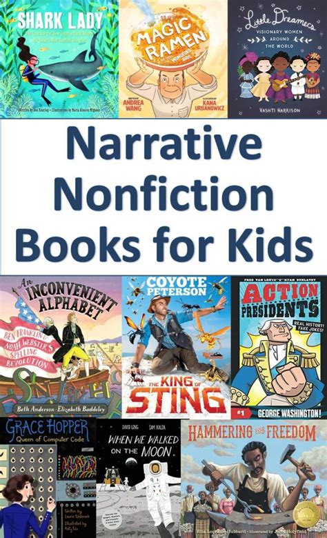 A Review Of 20 More New Narrative Nonfiction Books For Kids Hubpages