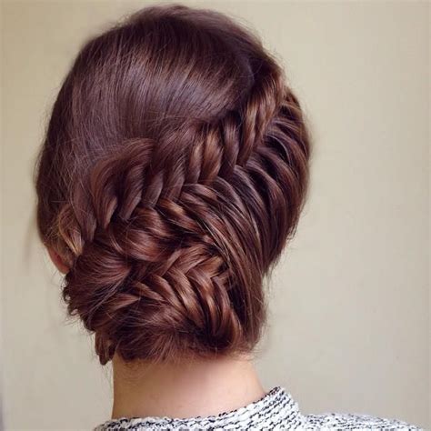 21 All New French Braid Updo Hairstyles Popular Haircuts