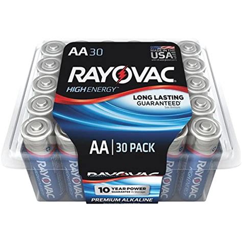 Rayovac Aaa 12 Pack High Energy Alkaline Batteries 824 12k Electronicify