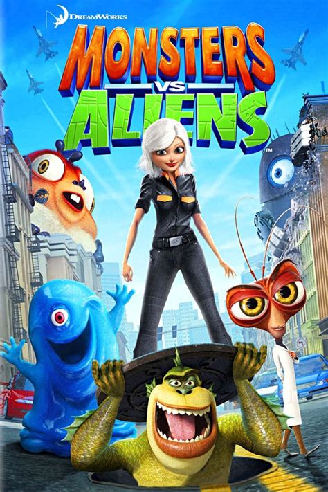 Monsters Vs Aliens 2009 Posters — The Movie Database Tmdb