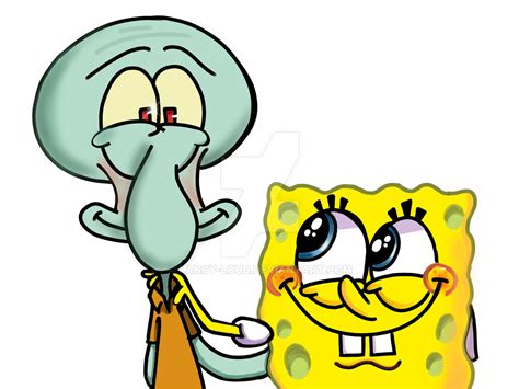 Squidbob Sharing A Moment By Lancy Loud On Deviantart