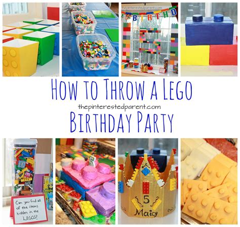 Lego Birthday Party Decoration Ideas