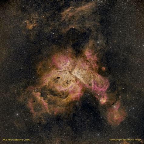 Ngc3372 Eta Carina Nebula Telescope Live