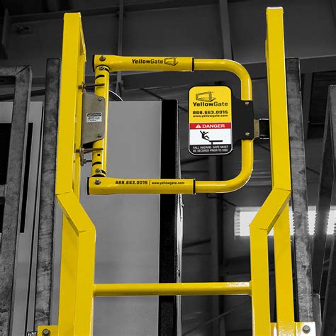 Safety Swing Gates For Industrial And Commercial Use Yellowgate