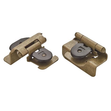 Amerock 2 Pack 12 In Overlay 105 Degree Opening Burnished Brass Self