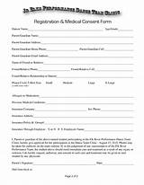 Sports Medical Release Form Template Photos