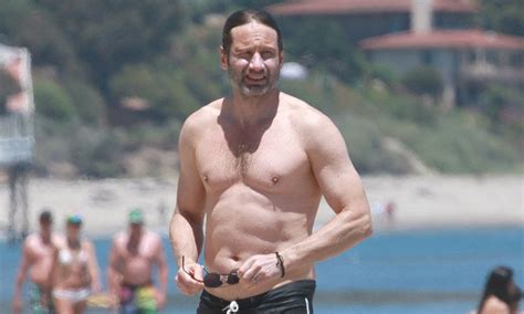 Californication Star David Duchovny Still Looks Good Shirtless At 51 Daily Mail Online