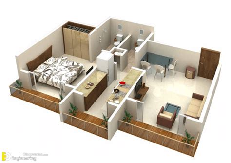 Beautiful 1 Bedroom House Floor Plans Engineering Discoveries