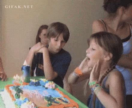 The best gifs for funny birthday. Cake Face GIF - Cake Face Smash - Discover & Share GIFs