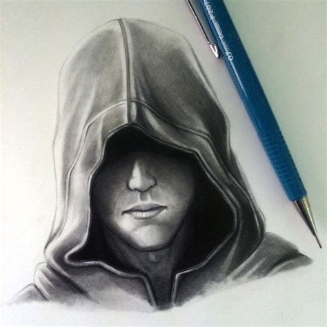 Here's a simple, quick way of drawing a cartoon hoodie like the characters from eddsworld. Hood Drawing Study by LethalChris on DeviantArt